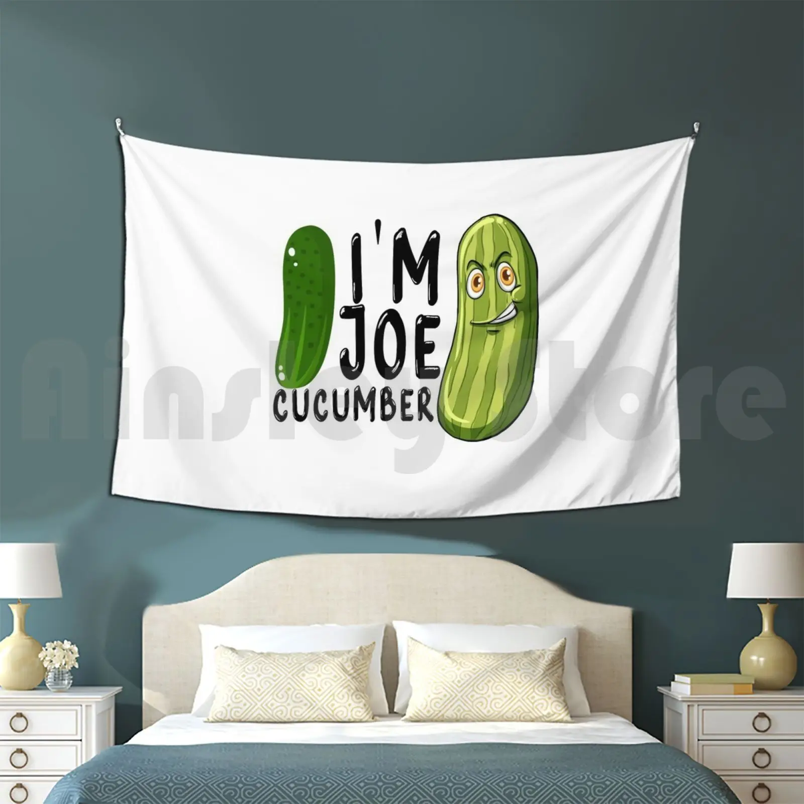 Sono Cetriolo Joe Arazzo Personalizzato Cetriolo Sono Cetriolo Joe Joe Joe Exoti Joe Tigre Esotica