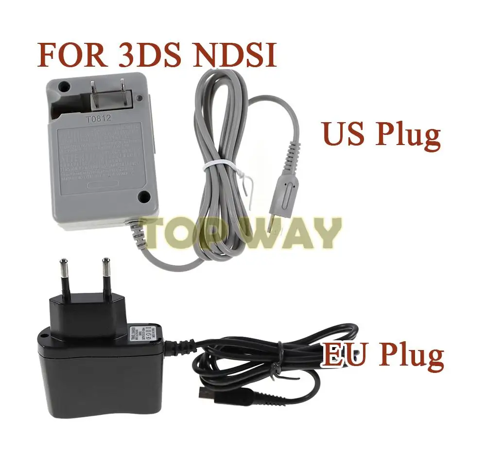 1pc adaptador de carregador de viagem ac power ue eua plug para 3ds dsi ndsi xl dsi llconnection uso em interruptor