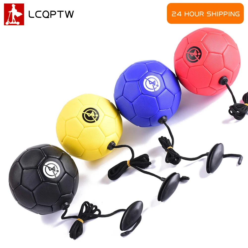 Football training ball Kick Soccer Ball TPU Size 2 kids adult futbol with String beginner Trainer Practice Belt dropshipping