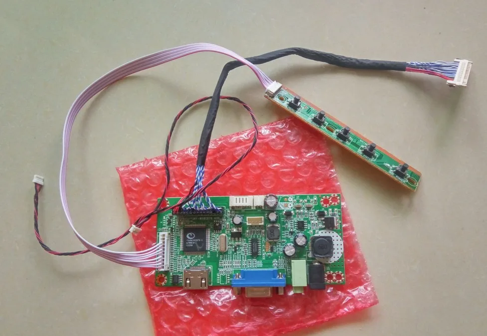 Carte de pilote HDMI vers LVDS, adaptateur VGA vers LVDS, carte de pilote LCD HD avec LED à courant Constant