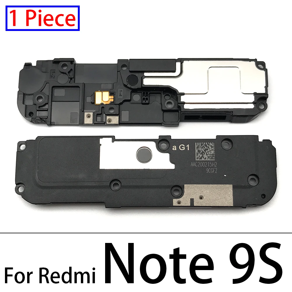 New Loudspeaker For Xiaomi Redmi Note 9 9S 9T 10 Pro Max Loud Speaker Buzzer Ringer Replacement Part