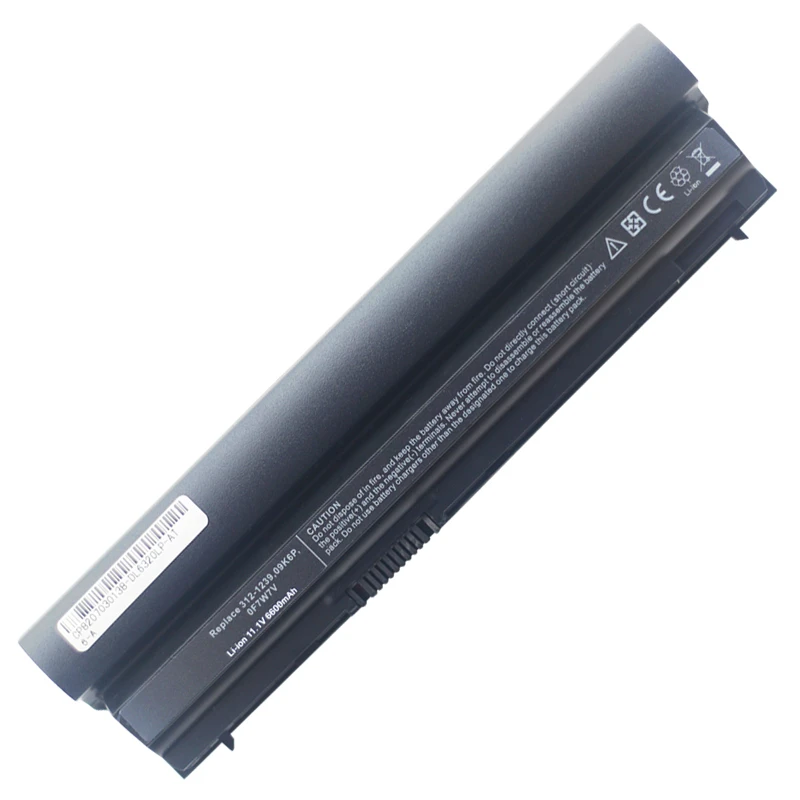 Nowy wysokiej jakości 9 komórki 6600mAh akumulator do laptopa do DELL Latitude E6220 E6320 E6430S E6120 E6230 E6320XFR E6330 baterii 09K6P