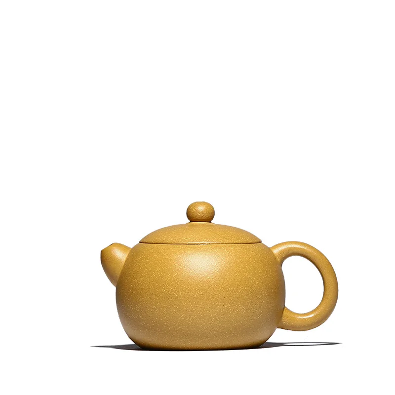 |True art little teapot yixing are recommended by pure manual bubble kung fu tea set period of mud xi shi pot of gold