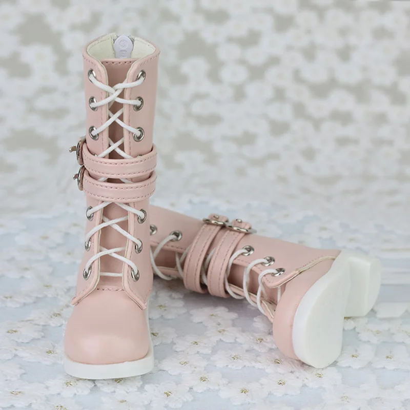 1/4 MSD 1/3 SD BJD Skórzane buty Sferyczne akcesoria dla lalek Moda Martin wysokie buty Dollfie DREAM MID DK SOOM DOD