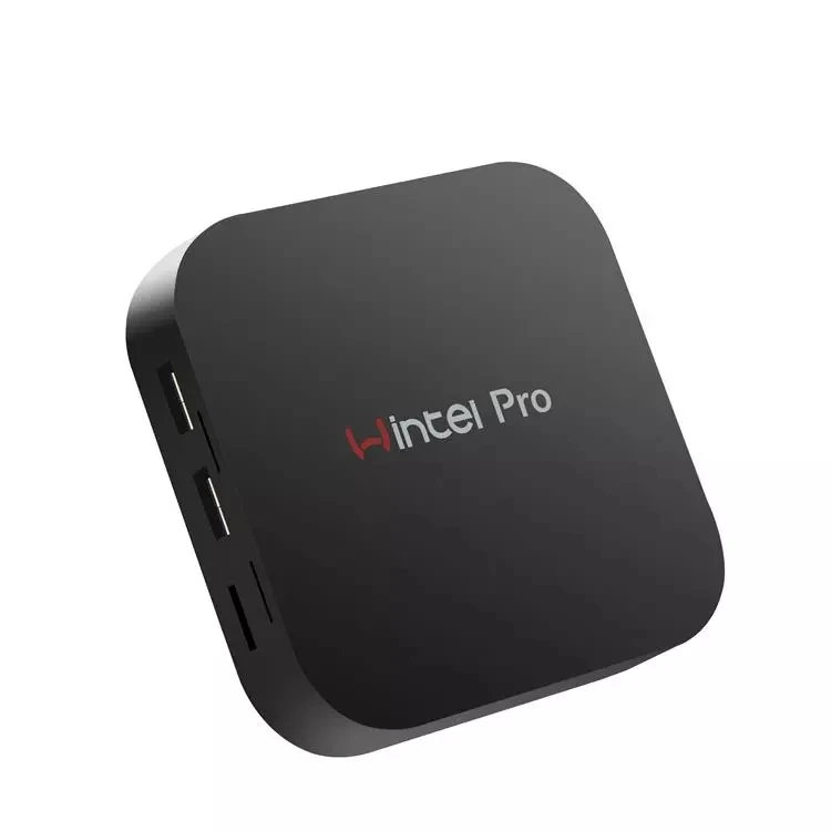 

Wintel Pro TV Box Intel Z8350 Quad Core Mini PC 2GB 32GB 4,0 для Windows 10 TV Box W8 PRO