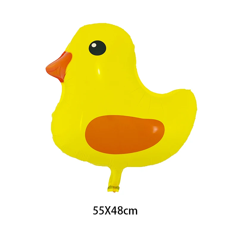 1pcs Little yellow duck chick cartoon animal balloon wedding supplies children birthday party decoration kids baby shower ballon