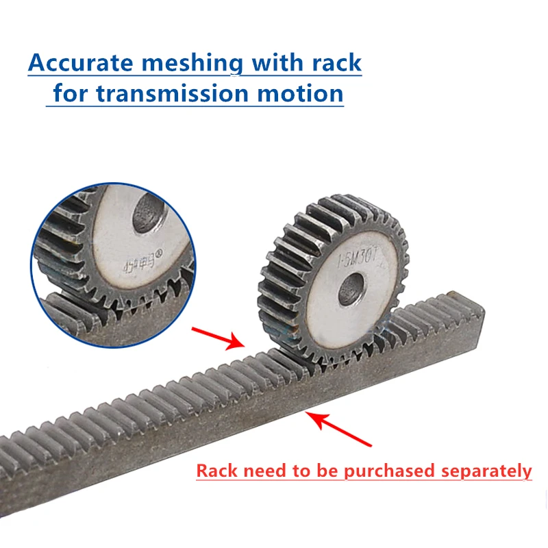 1pc Spur Gear pinion 110teeth 120teeth 1.5Mod 1.5 M=1.5 Blank bore Teeth 45# steel positive gear CNC gear rack 110t 115t 120t