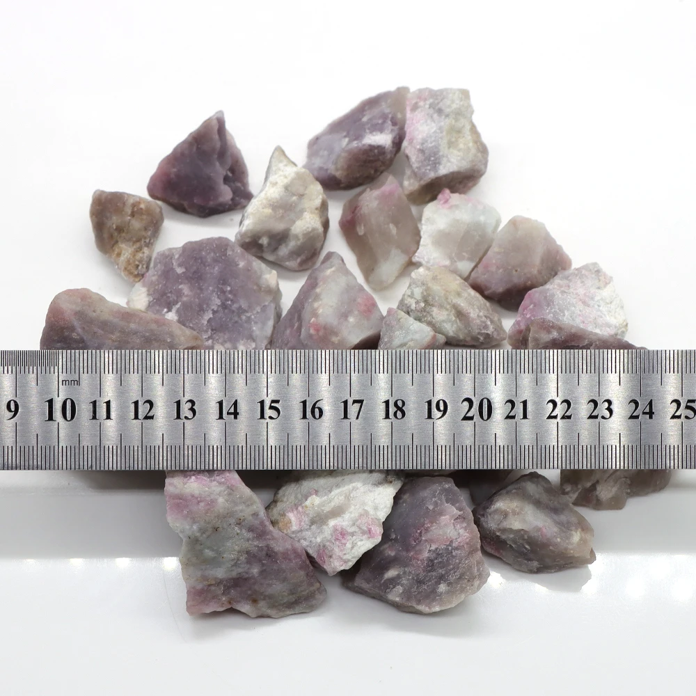 Natural Pink Tourmaline Raw Crystal Quartz Irregular Shape Ore Rock Minerals Specimen Magic Repair Rough Stone Home Decoration