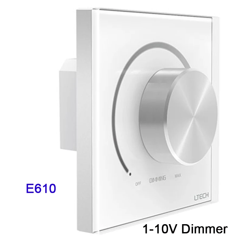 led triac dimmer controller para lampada incandescente wall mount knob botao e610 110v e6p td1 220v 01