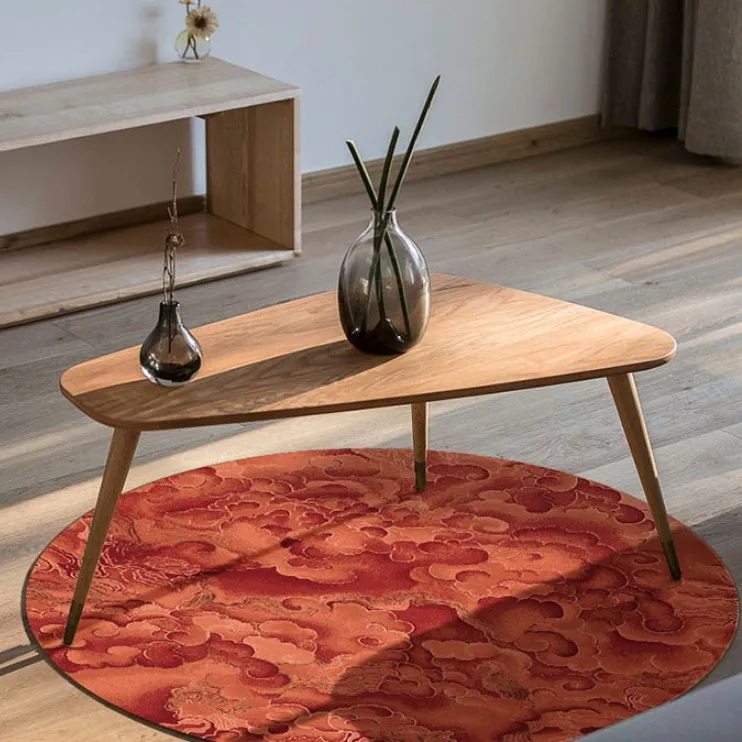 INS Round Carpet Rug Door Mat Modern Carpets for Living Room Area Rug Carpet Bedroom Anti-Slip Floor Rug Mat Tapete Home Textile
