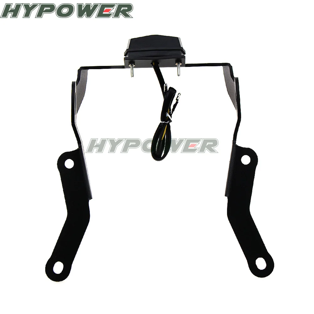 For Honda CBR650R CB650R 2019 2020 Registration Plate Holder Rear Tail Tidy License Plate Holder Bracket Fender Eliminator Black