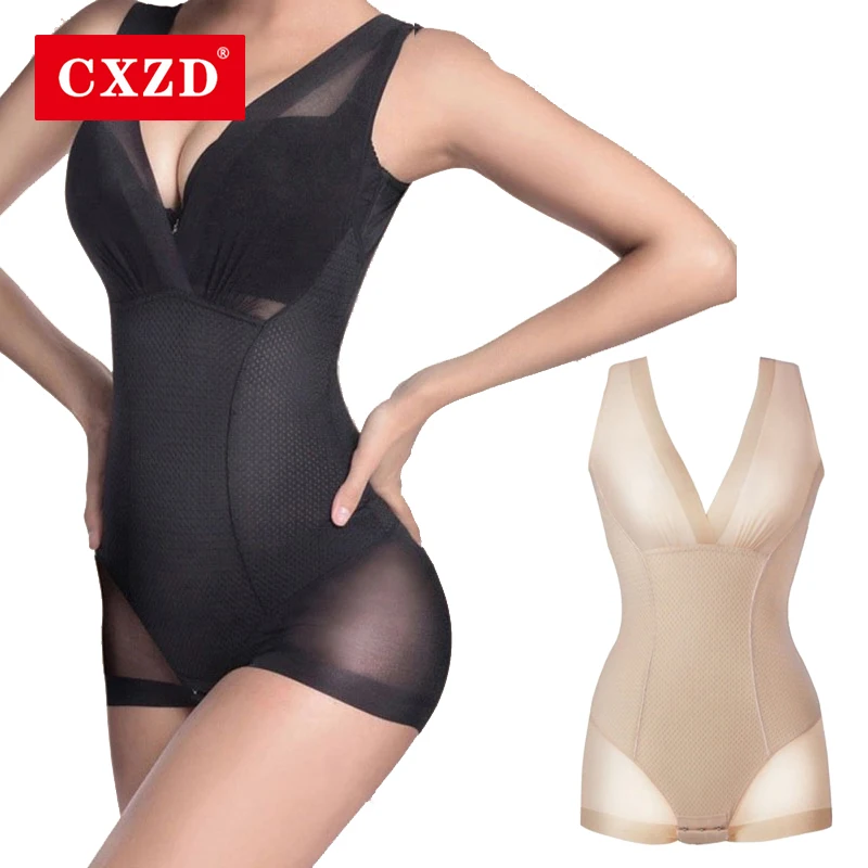CXZD Donna Shapewear Pancia Controllo Sottoseno Body Donna Faja Full Body Shaper Scolpire Dimagrante Biancheria Intima Gilet Tuta