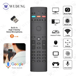 Najnowszy G40S Air Mouse Google mikrofon głosowy 2.4G bezprzewodowy 33 klawisze IR Learning G40 pilot zdalnego sterowania dla TV Box z androidem