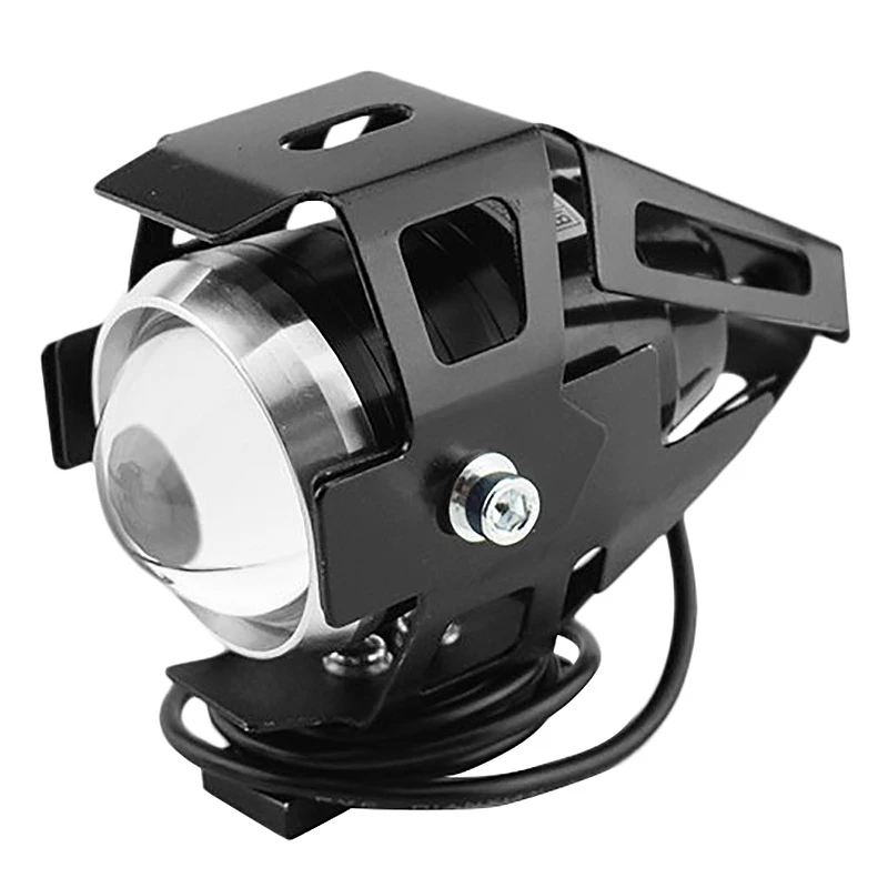 U5 Motorcycle Headlight 12V Led Moto Spotlights Auxiliary Lightings DRL Head Light Motorbike Lamp Fog Light Universal