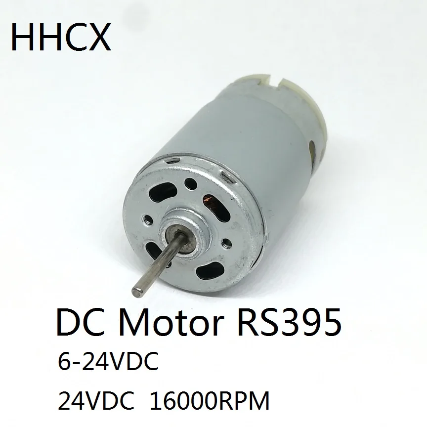 รีวิวมอเตอร์ DC RS395 12-24V 8000/16000 RPM สำหรับเครื่องมือขนาดเล็ก