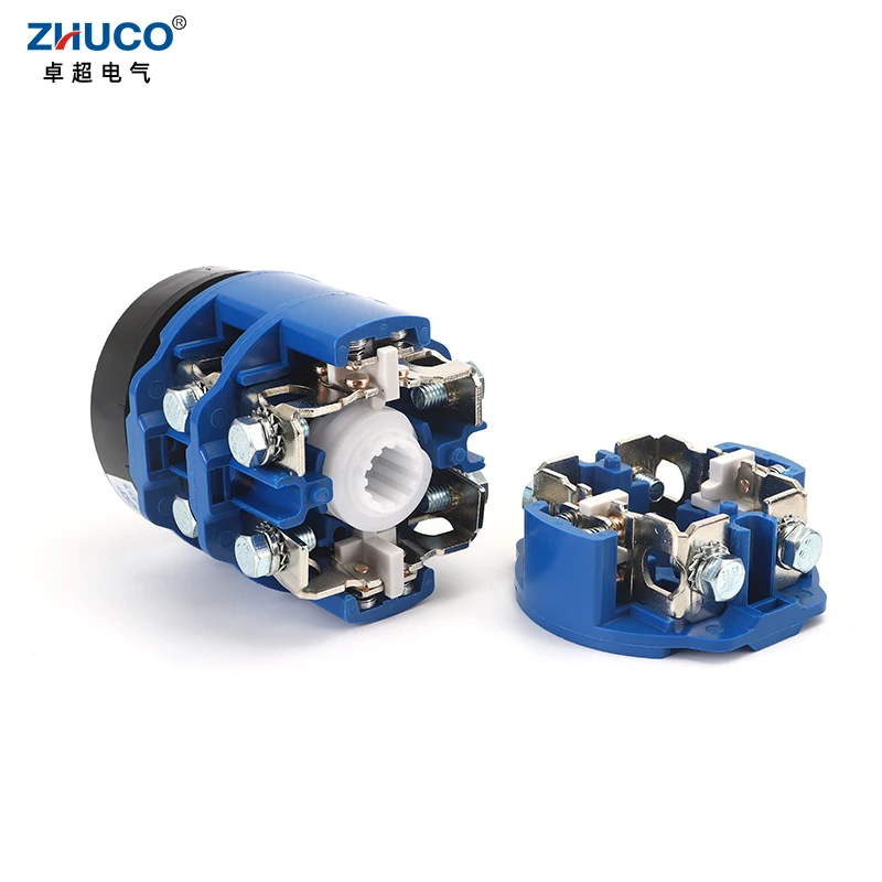 ZHUCO SZW26/LW26-160 160A 240V 3 Position On-Off-On 1 2 3 4 phase Universal Changeover Cam Switch  D101.1 D202.2 D303.3 D404.4