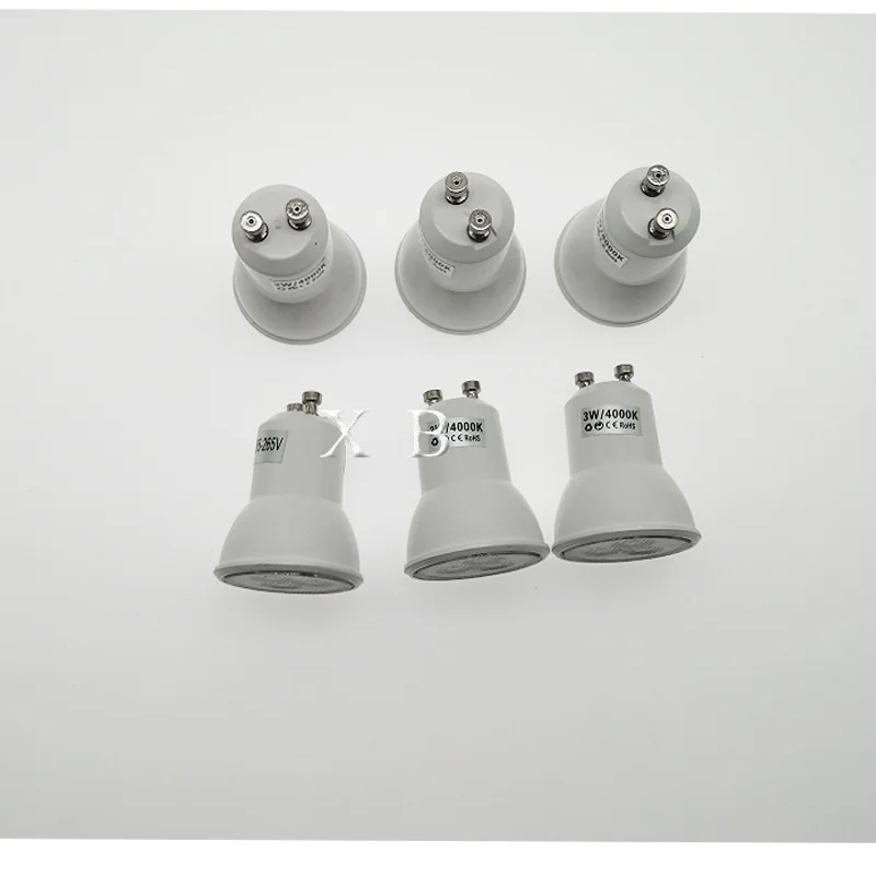 10PCS led bulb mini gu10 35mm spotlight 3W 220v 110v mr11 spot 120 angle for living room bedroom table lamp SMD Indoor lights