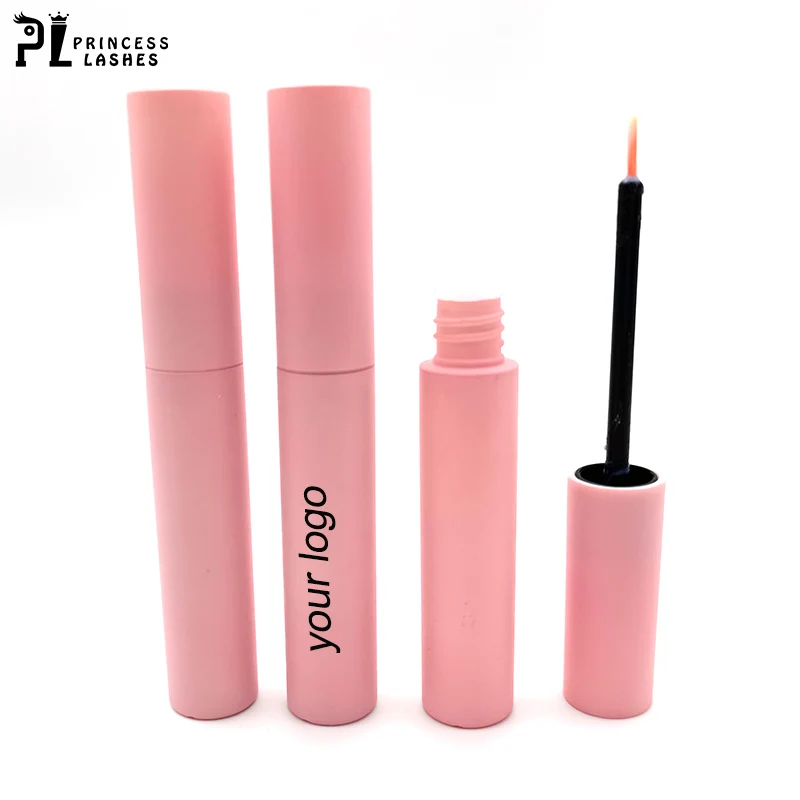 Wholesale Factory Price Custom Pink Bottle Eyelash Glue Latex Free Lash Adhesive Private Label Waterproof Lash Glue