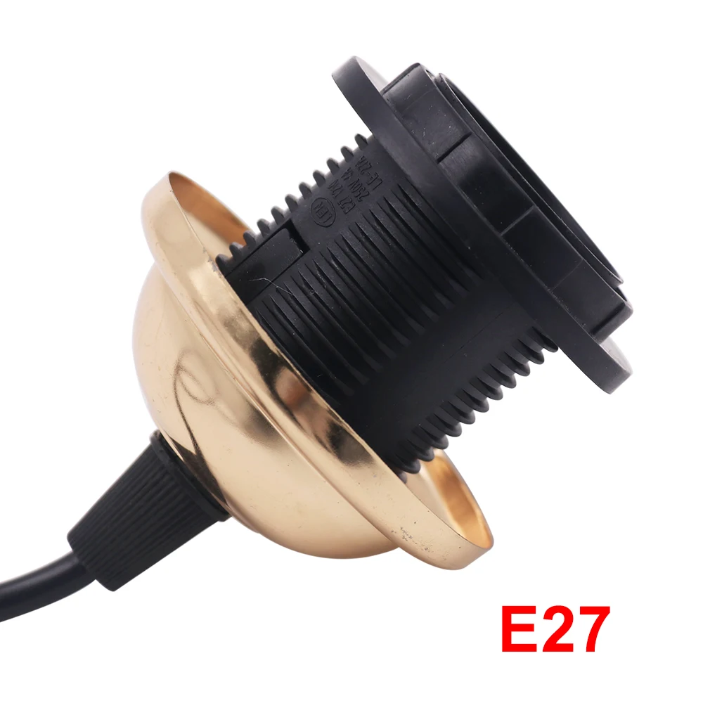 E27 AC85V-240V lampada Edison LED portalampada portalampada cavo Retro lampadina a incandescenza a incandescenza senza lampadina