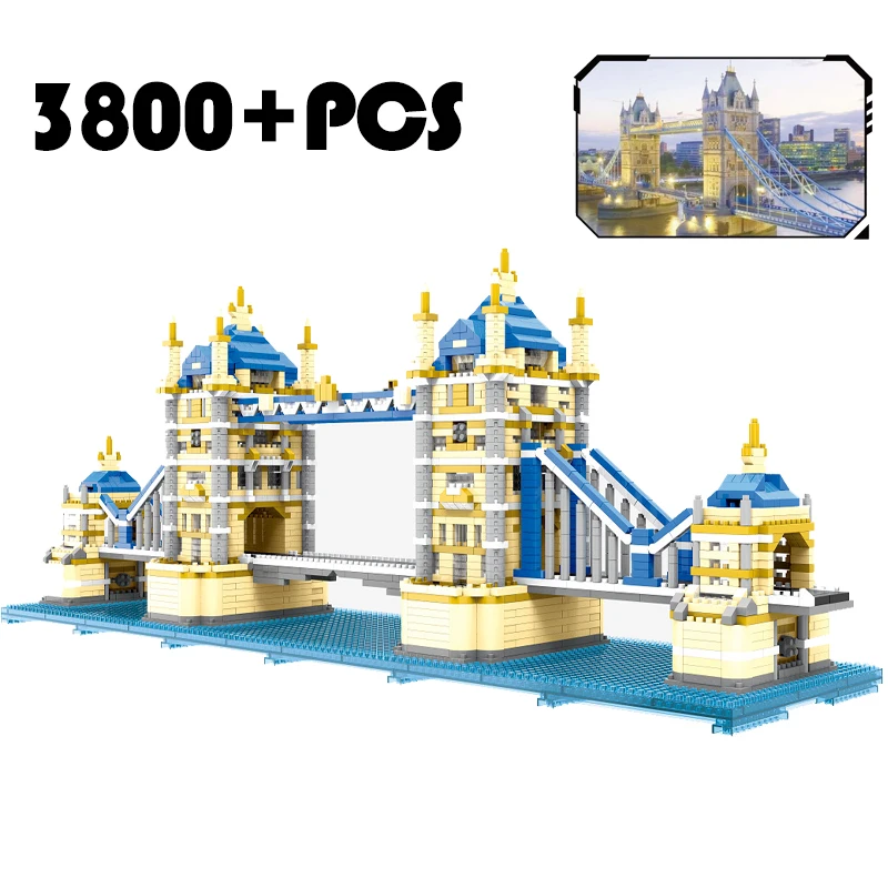 World-famous building, Eiffel Tower, Big Ben, Notre Dame Cathedral, Potala Palace, Taj Mahal 3D model building blocks