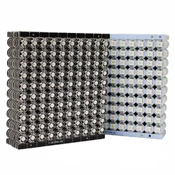 50 ~ 1000pcs  4-Pin WS2812B WS2812 LED Chip & Heatsink 5 V 5050 RGB WS2811 IC Ingebouwde