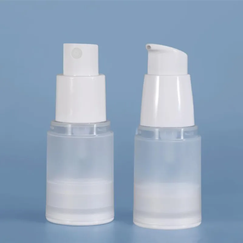 

Empty 80g 100g Travel Bottle Round Vacuum Bottles Lotion Perfume Refillable bottle Storage Containers 5PCS