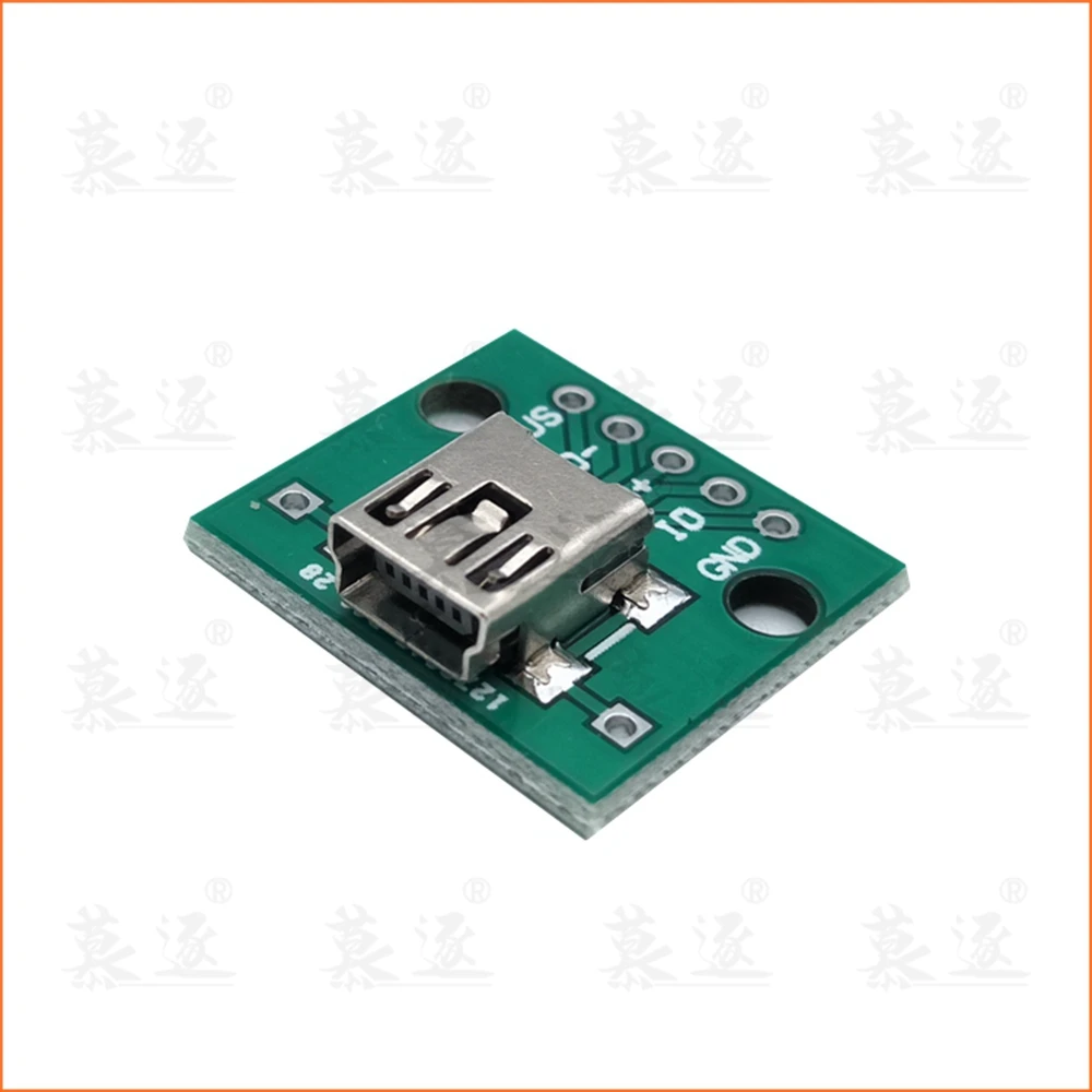 1PCS Micro Mini USB USB ชาย USB 2.0 3.0 หญิง USB B อินเทอร์เฟซ 2.54 มม.DIP PCB Converter อะแดปเตอร์ Breakout BOARD