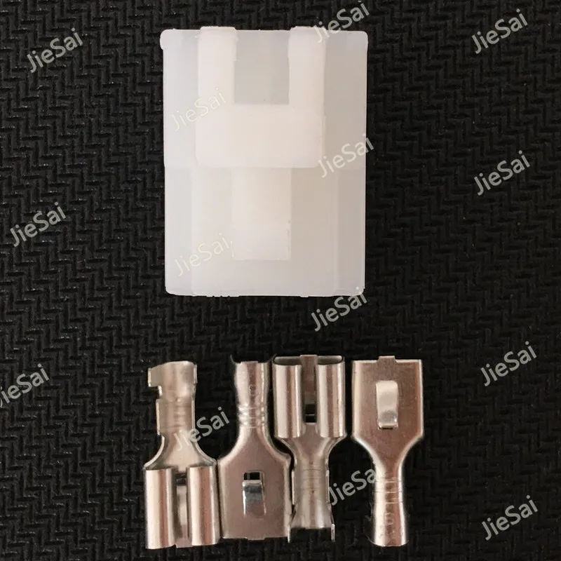 Female Relay Socket  Automotive Connector 4 Pin 7123-2446 With Terminals/Pins