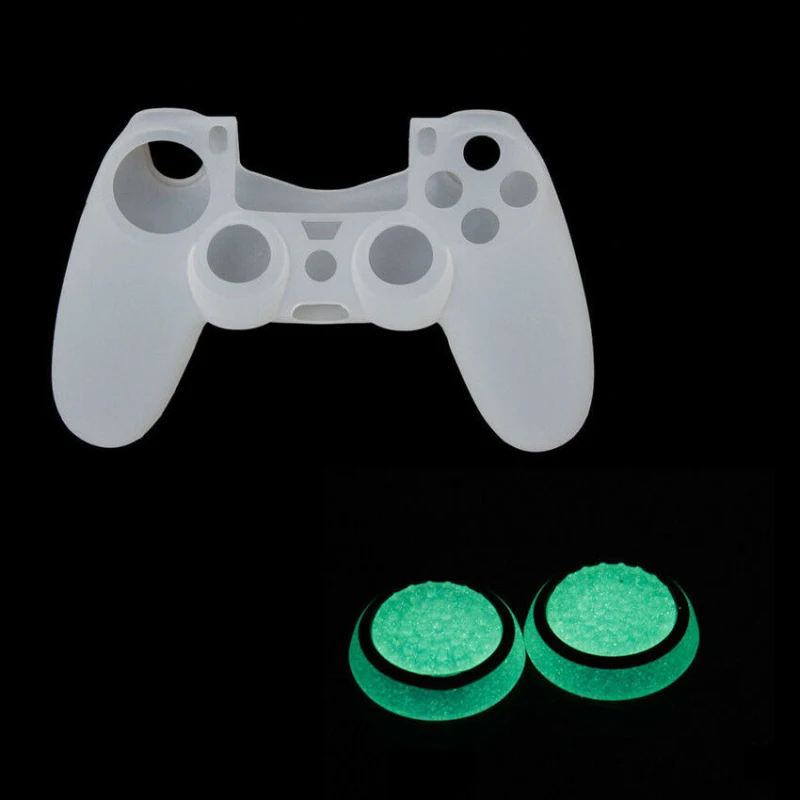 10/4pcs Piece Joystick Soft Silicone Thumbstick Grips For DualSense Dualshock 4 5 PS5 For Switch Game Accessories