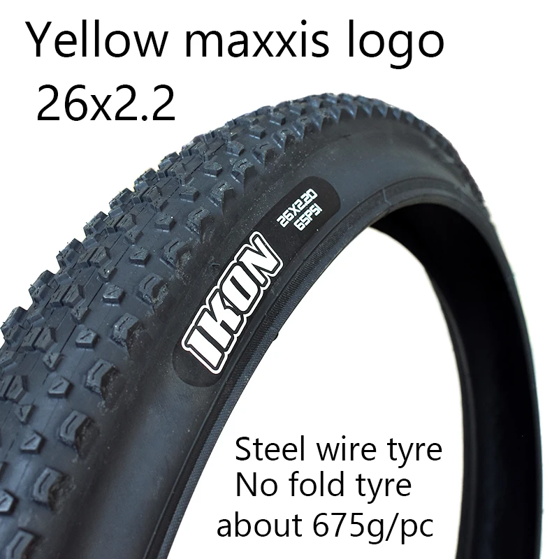 1pc MAXXIS 26 Steel Wire Tire IKON Mountain Bike Tire 26*2.2 27.5