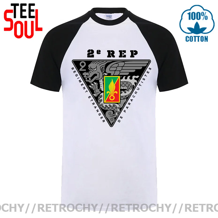 Foreign Legion Etrangere French Special Army T-shirt Summer Men Cotton Short Sleeve Shirt Cool Tees Tops Harajuku Streetwear Tee