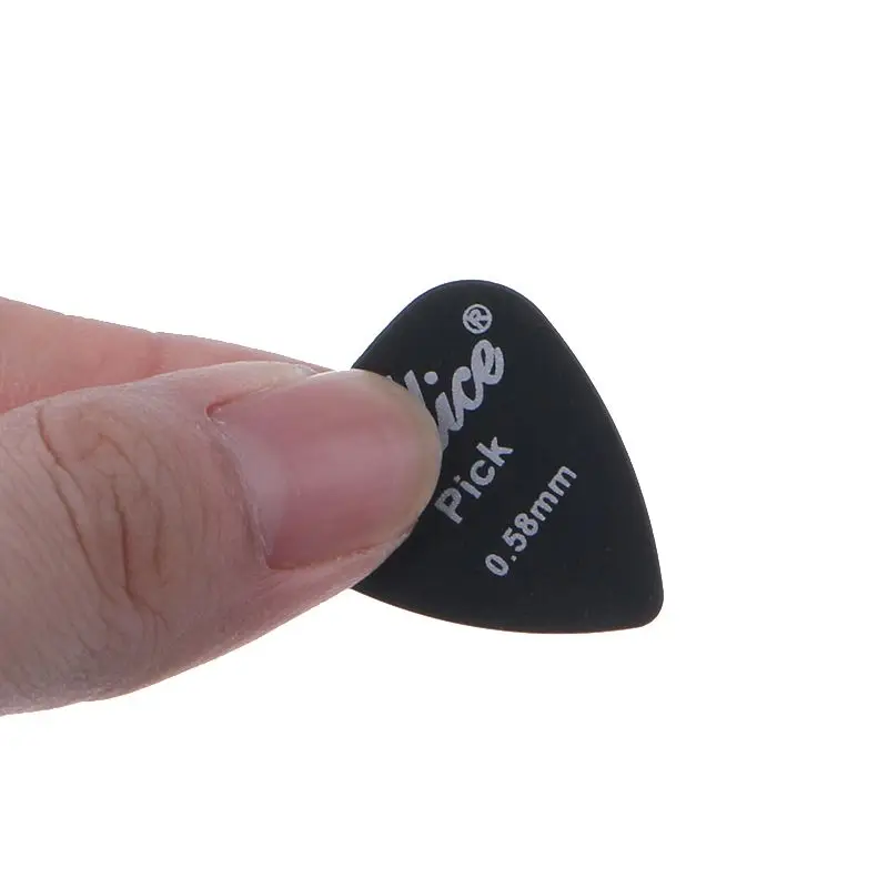 Plectres de guitare en Nylon lisse, 0.58mm, 20 pièces, résistance plectre pour Instrument de musique