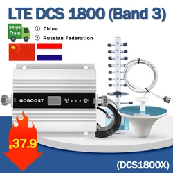 GOBOOST 4G Tăng Cường Tín Hiệu Khuếch Đại DCS1800 Di Động Tế Bào Repeater LTE/DCS 1800Mhz Điện Thoại Khuếch Đại Tín Hiệu Band3 kích Thước Mini