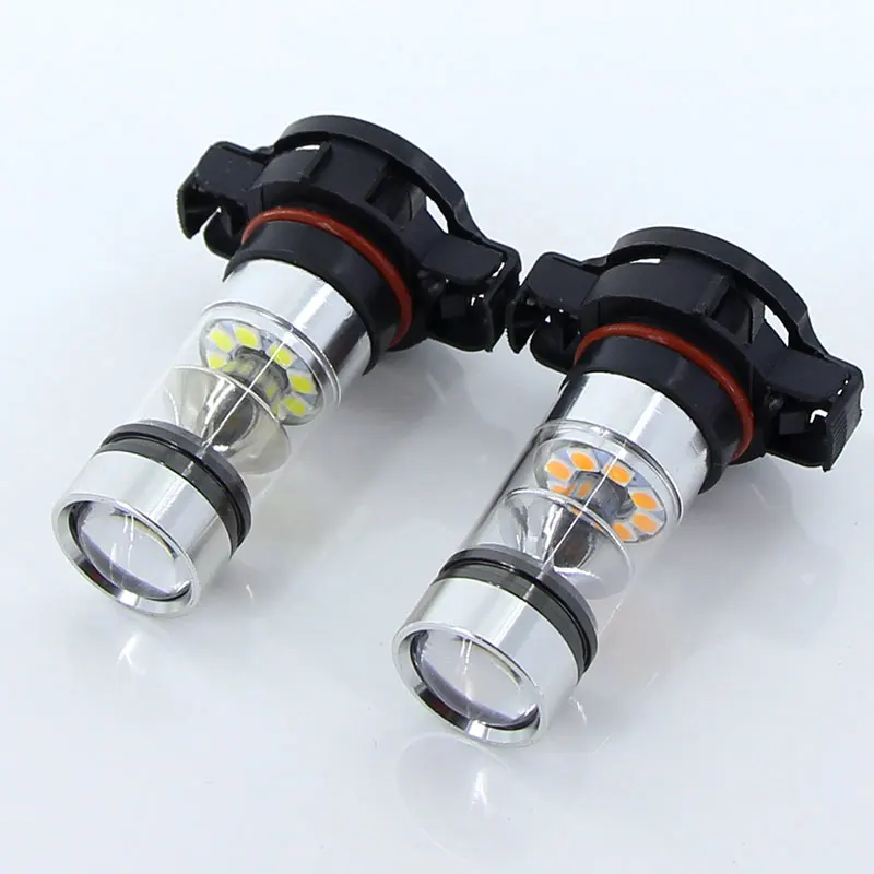 2PCS Für GMC Yukon 2007 2008 2009 2010-2014 Auto LED Nebel Vorne Fahren Glühbirnen Lampen 5202 H16 6000K Fehler Freies Zubehör – Detail 7
