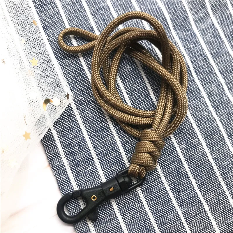 1PCS Outdoor Rock Climbing Hanging Neck Rope Lanyard For Phone Camera USB Holder ID Pass Card Name Badge Holder Keychain