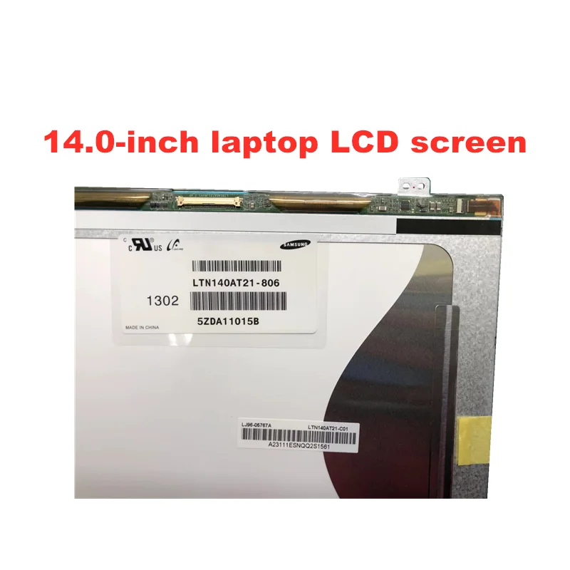 LTN140AT21-801 LTN140AT21-802 LTN140AT21-803 LTN140AT21-804 LTN140AT21-806 LTN140AT21-C01 Single 8 definition LCD screen