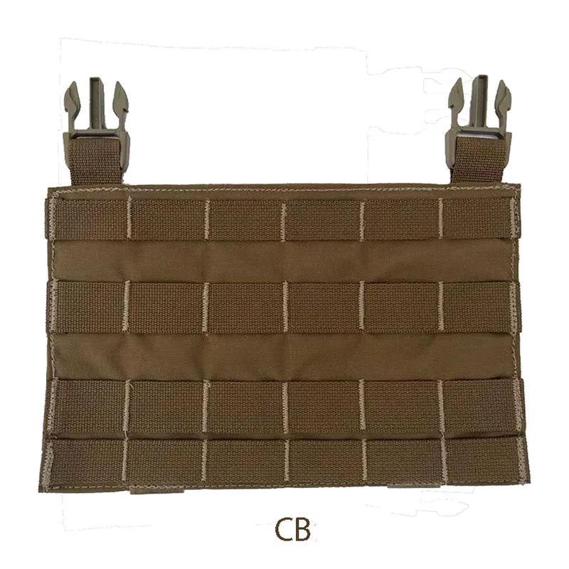 Outdoor FCSK LV119 Vest Panel Extension   AVS Vest Molle Expansion Equipment Carrier Modular Plate Accessories