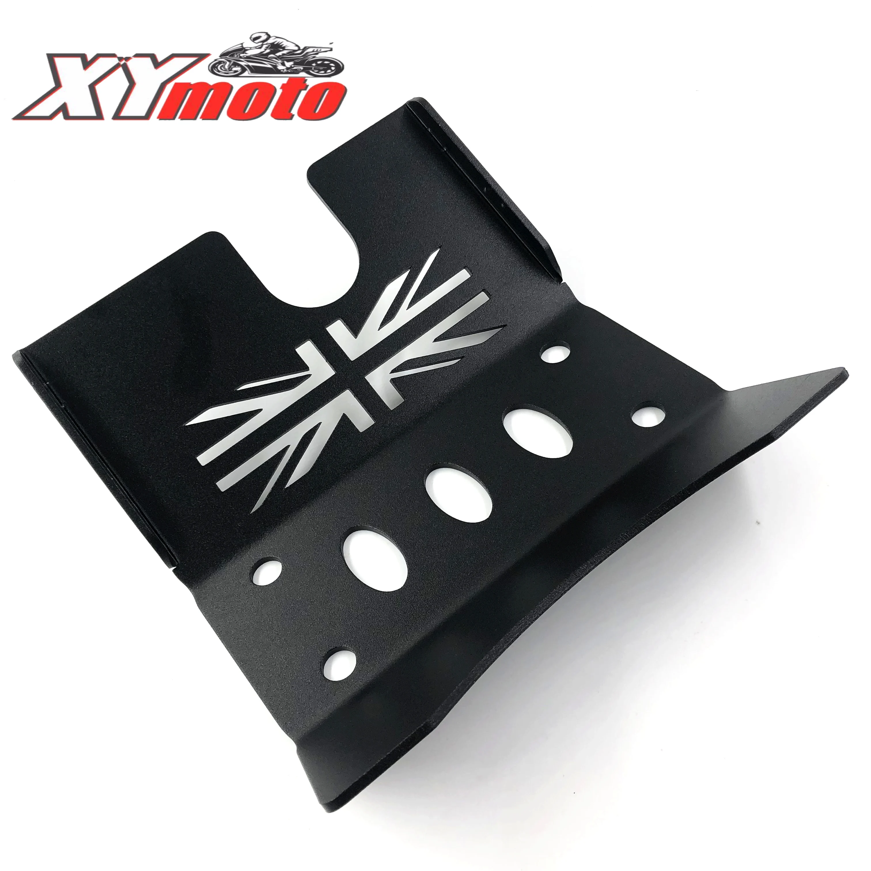 For TRIUMPH Bonneville Bobber Black Engin eprotection cover Chassis Under Guard Skid Plate  Motorcycle Engine protection cover