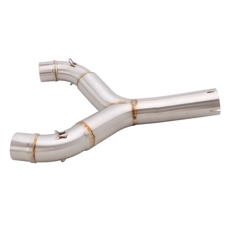 Slip-On For Aprilia SHIVER 750 SL750 SHIVER750 GT 750GT 2010 - 2016 Motorcycle Exhaust Bike Escape Moto Muffler Middle Link Pipe