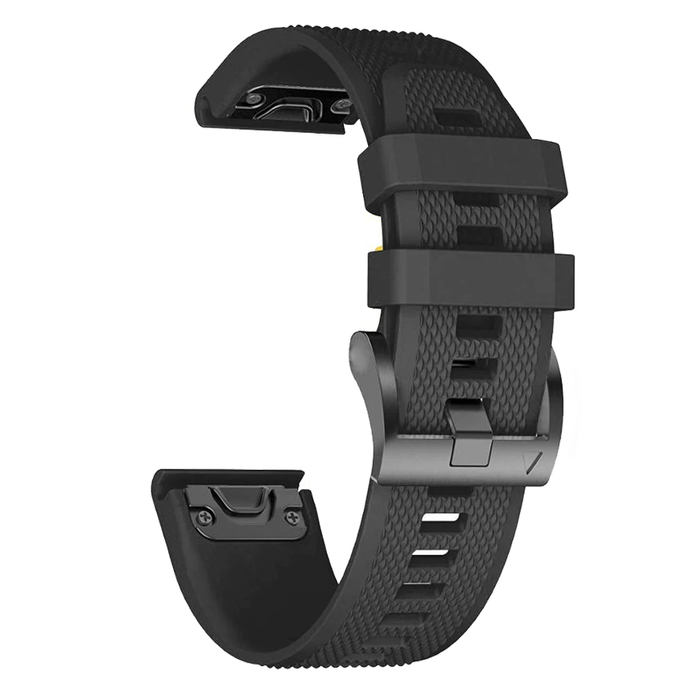 22 26มม.นาฬิกาสายรัดข้อมือสำหรับ Garmin Fenix 6 6S 6X 5X 5 5S 3 3HR Forerunner 935 945ซิลิโคนสร้อยข้อมือ Correa
