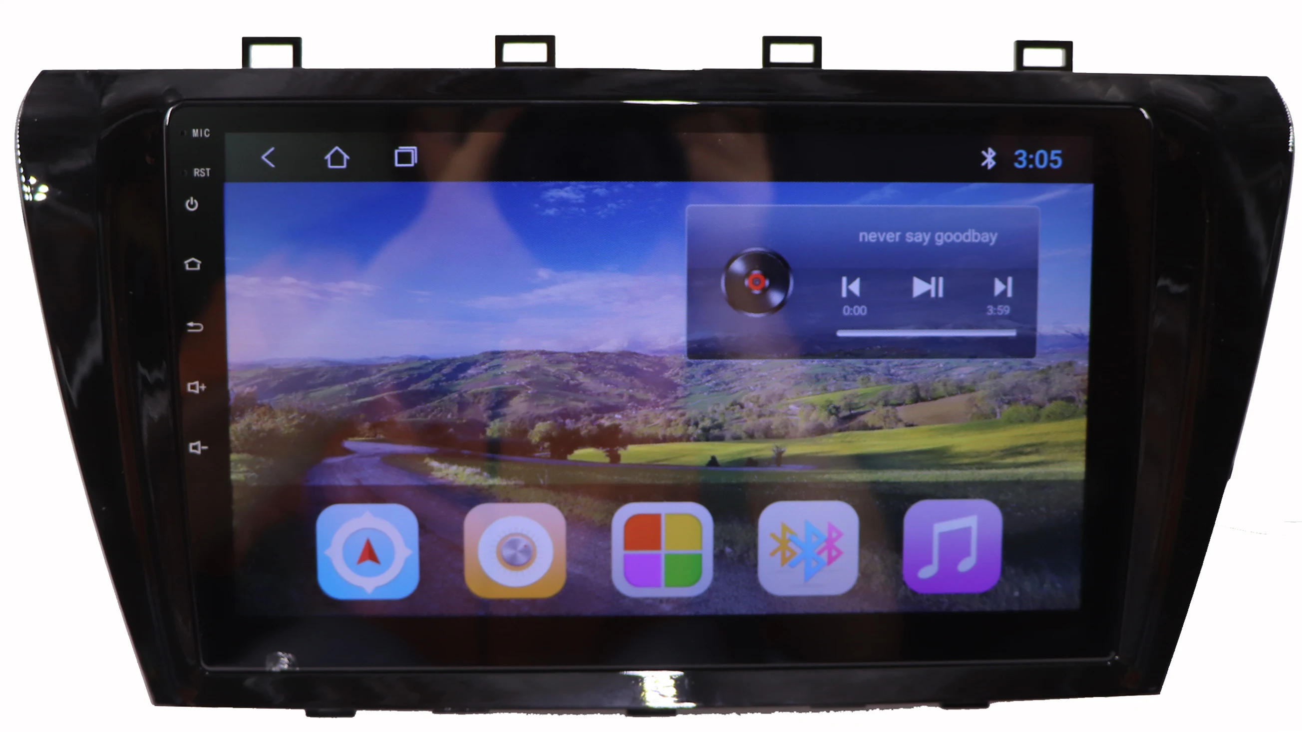 Android 8.1 Car Multimedia Player วิทยุสเตอริโอเครื่องเล่นดีวีดี GPS BT สำหรับ BAIC BJ20 2016