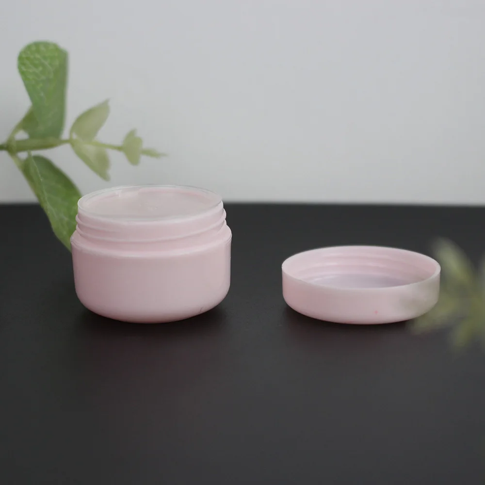 10g Plastic Empty Makeup Jar Pot Candy Color Refillable Sample Bottles Travel Face Cream Lotion Cosmetic Container