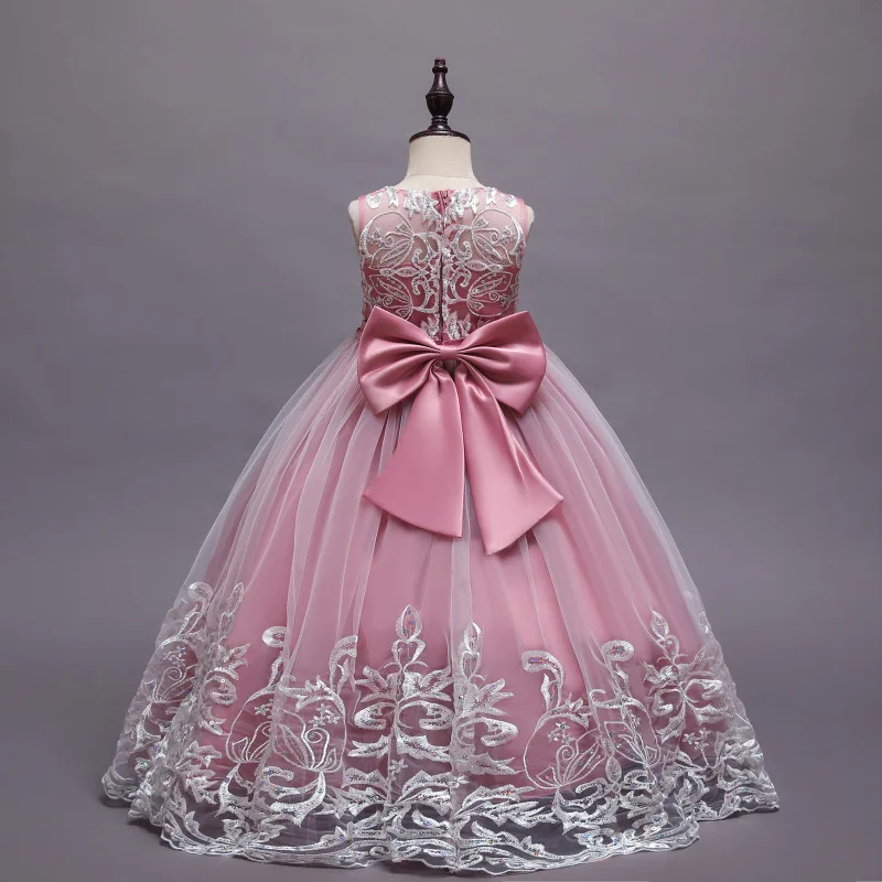 

Summer Flower Girls Bridesmaid Dress Pageant Kids Dresses For Girls 3-10 Years Clothes Princess's Girls Dresses for Wedding Prom