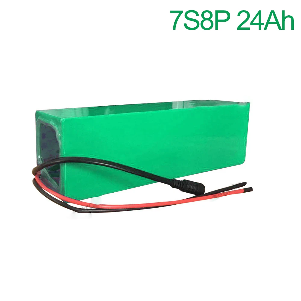 

24V 24Ah 25,9 V 7S8P 18650 литий-ионный аккумулятор для электровелосипеда x 90x70 мм