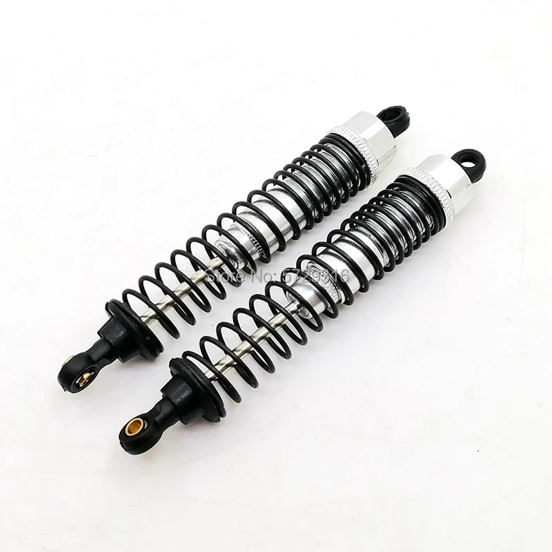 2pcs Adjustable HSP 108004 08041 Aluminum Oil Shock Absorber Oil Filled Upgrade Parts For 1:10 Off Road Monster Truck RC Car 4WD