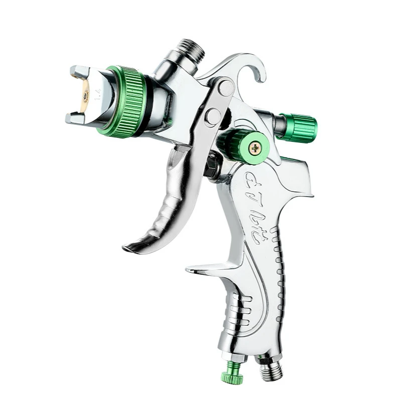 HVLP 2008 1.4/1.7/2.0mm paint spray gun set gravity feed DIY auto Car face Paint spray gun