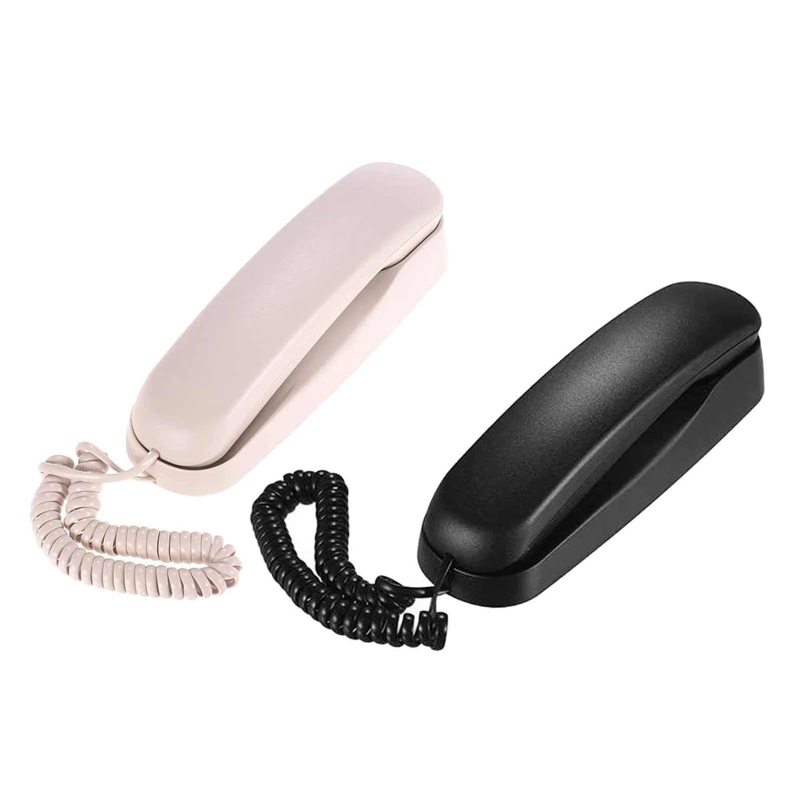 Old Style Retro Wall Phone Wired Handset Volume Control Corded Landline Phone Telehone for Home,Hotel,Living Room,School Office