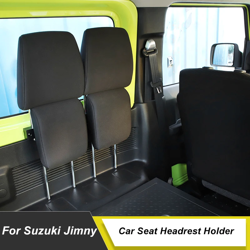 For Suzuki Jimny JB74 2019 2020 2021 Interior Modification Accessories Car Seat Headrest Holder Stander Mounting Bracket