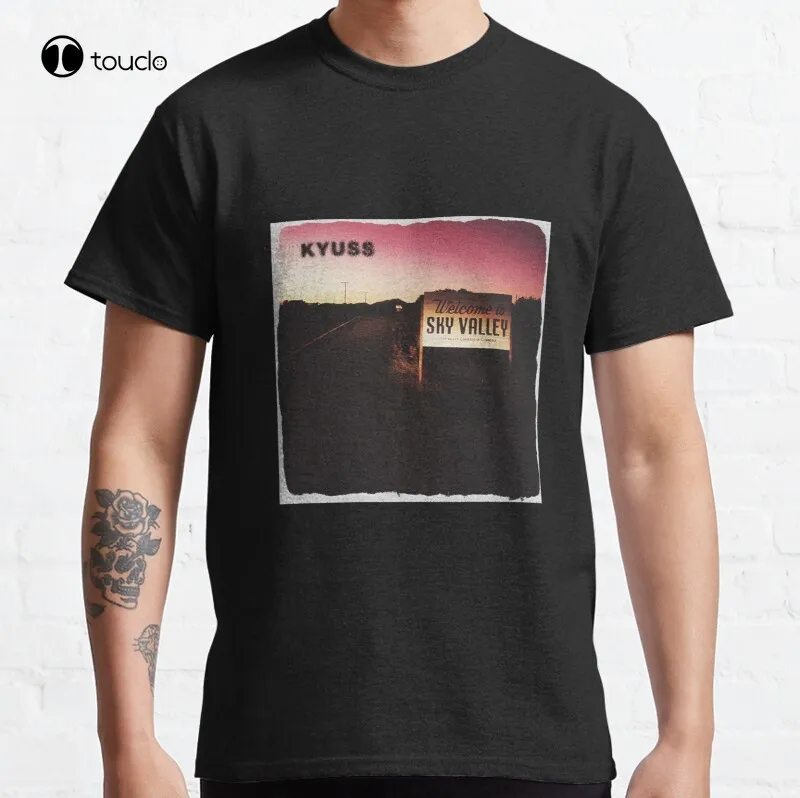 Kyuss Classic T-Shirt Cotton Tee Shirt Unisex Custom Aldult Teen Unisex Digital Printing Tee Shirt Fashion Funny New Cotton