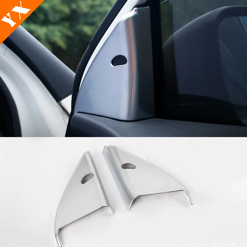 

for Nissan Qashqai J11 accessories 2015-2018 Matte Car Styling Trim Front Inner Triangle speaker audio Cover